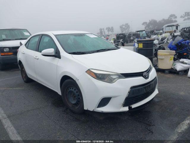  Salvage Toyota Corolla