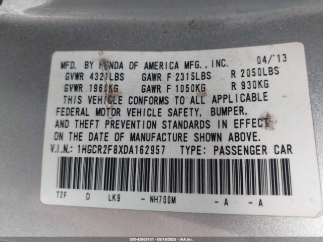 Honda Accord Ex-l Image 8