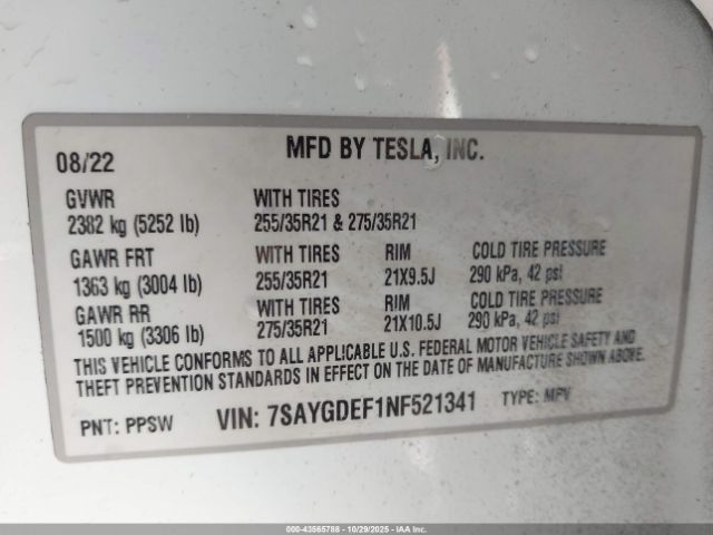 Tesla Model Y Performance Dual Motor All-wheel Drive Image 20