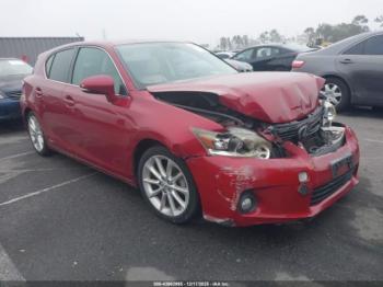  Salvage Lexus Ct