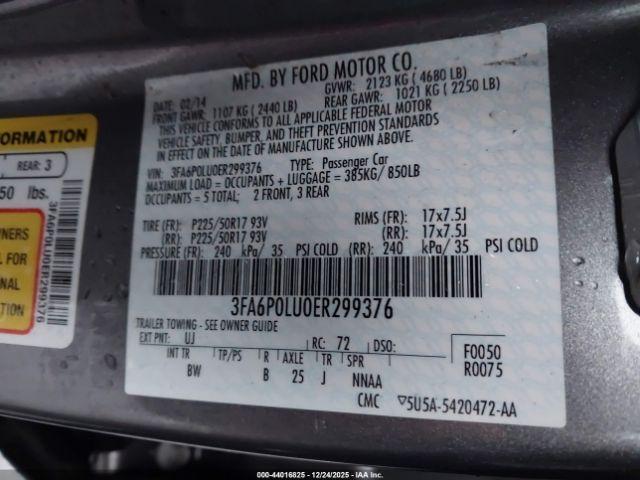 Ford Fusion Se Image 5