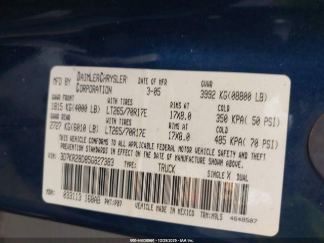 Dodge Ram 2500 Slt Image 9