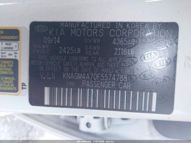 Kia Optima Lx Image 5