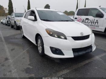  Salvage Toyota Matrix