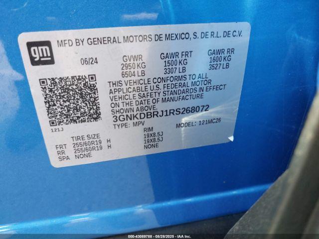 Chevrolet Blazer Ev Eawd 2lt Image 4