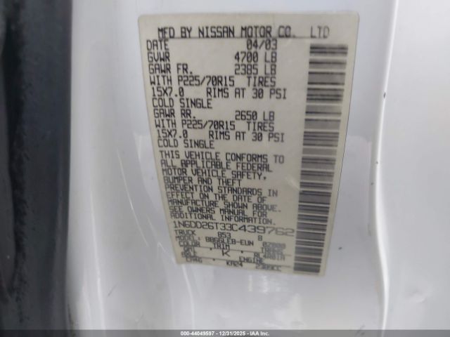 Nissan Frontier Xe Image 8