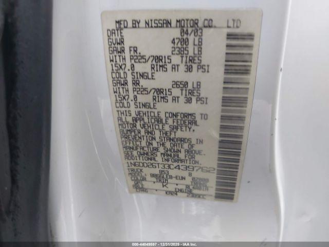 Nissan Frontier Xe Image 8