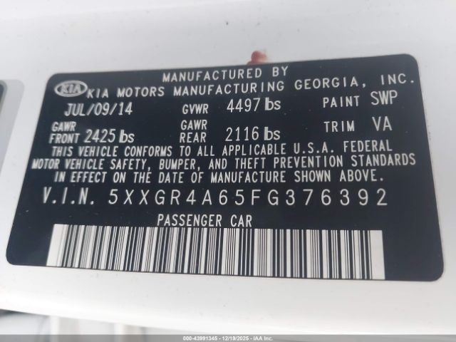 Kia Optima Sx Turbo Image 15