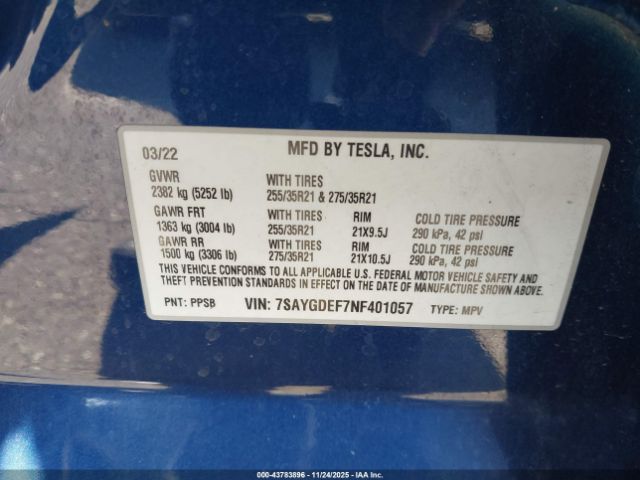 Tesla Model Y Performance Dual Motor All-wheel Drive Image 12