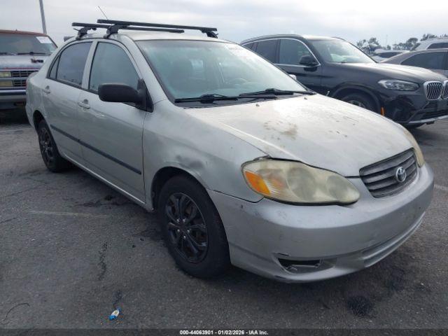  Salvage Toyota Corolla