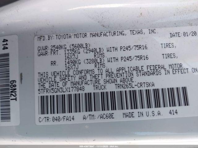 Toyota Tacoma Sr Image 14