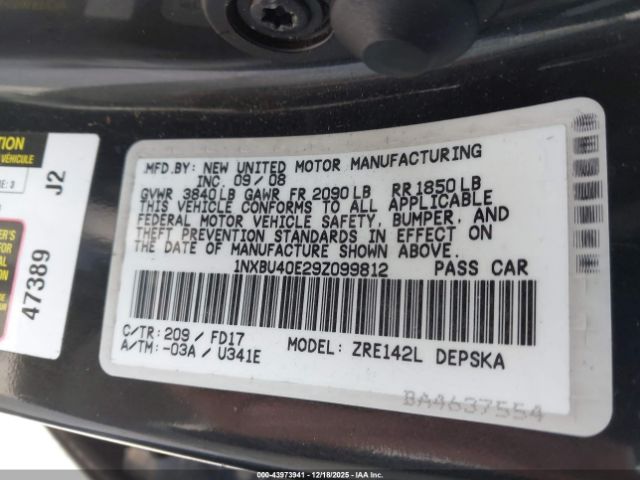 Toyota Corolla S Image 2