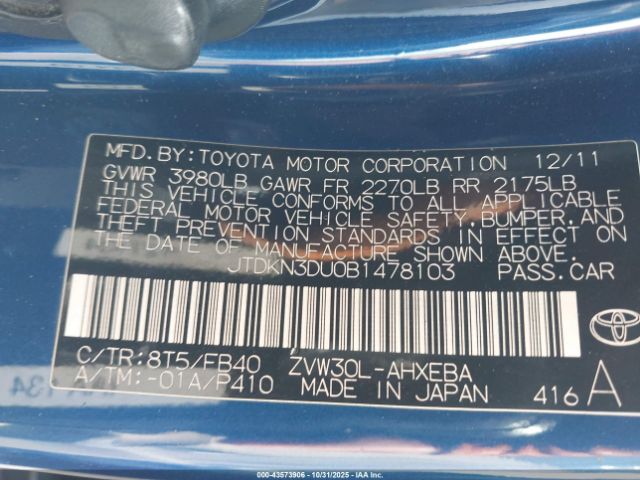 Toyota Prius Two Image 11