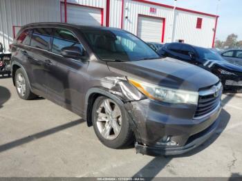  Salvage Toyota Highlander