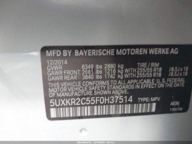 BMW X Series Sdrive35i Image 6