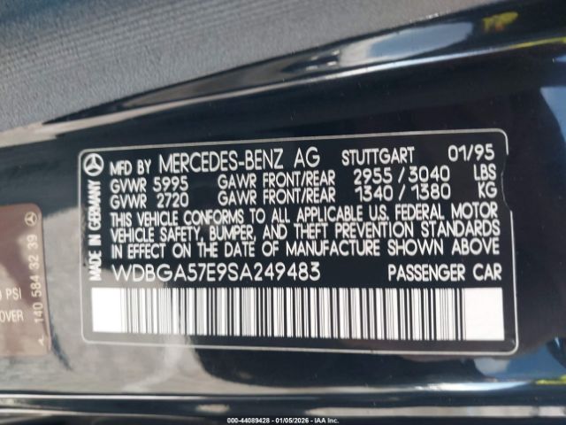 Mercedes-Benz S-Class 600 Image 16