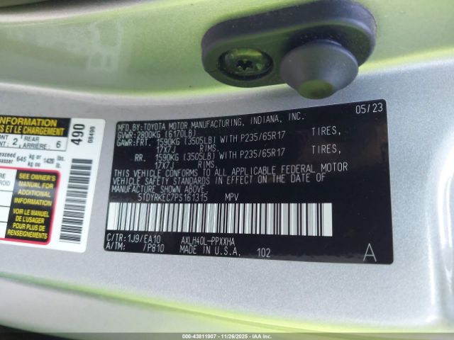 Toyota Sienna Xle Image 13