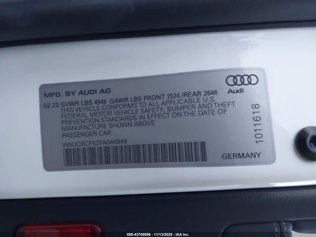 Audi A5 Premium Plus 40 Tfsi Quattro S Tronic Image 8