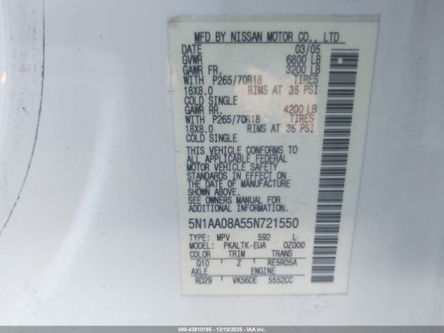 Nissan Armada Se Image 11