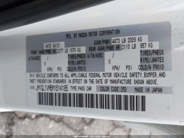 Mazda Mazda6 Touring Image 8