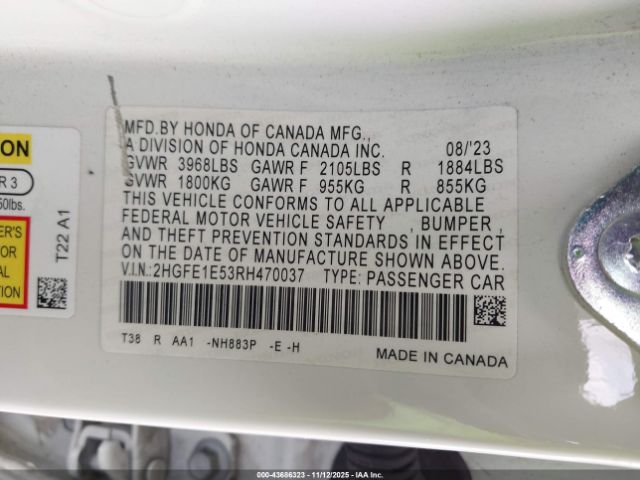 Honda Civic Sedan Image 5