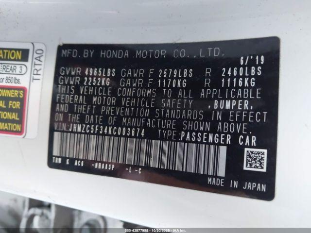 Honda Clarity Plug-In Hybrid Touring Image 13