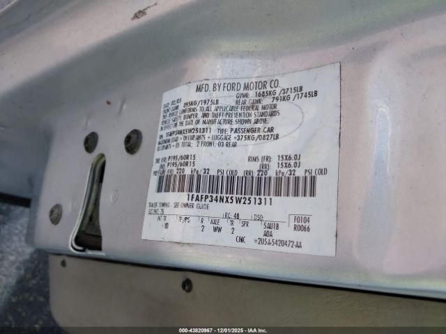 Ford Focus Zx4 Image 2