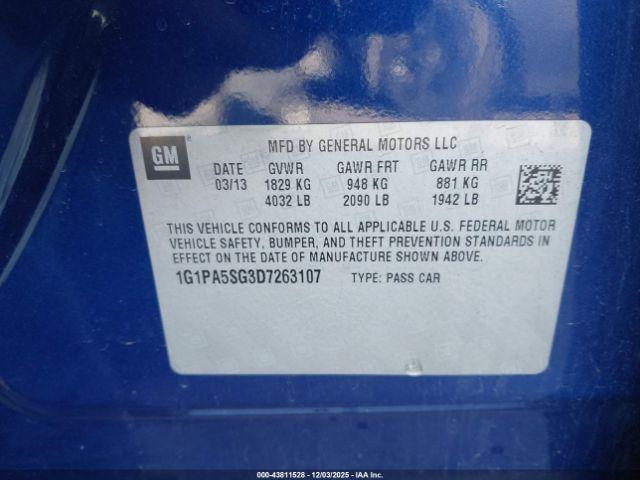 Chevrolet Cruze Ls Auto Image 5