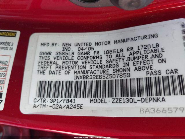 Toyota Corolla Le Image 12