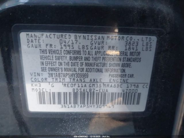 Nissan Sentra S Image 9