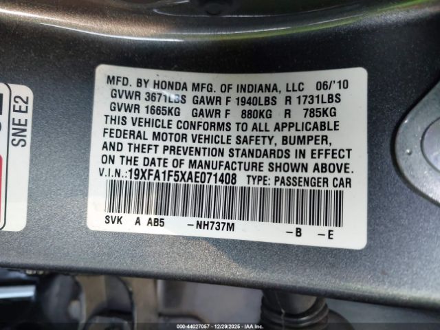 Honda Civic Lx Image 10