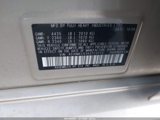 Subaru Legacy 2.5i Premium Image 9