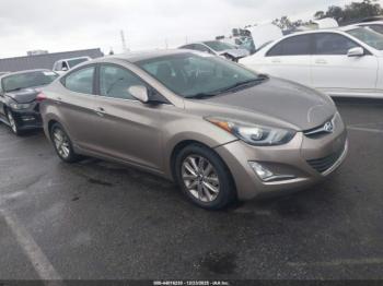  Salvage Hyundai ELANTRA
