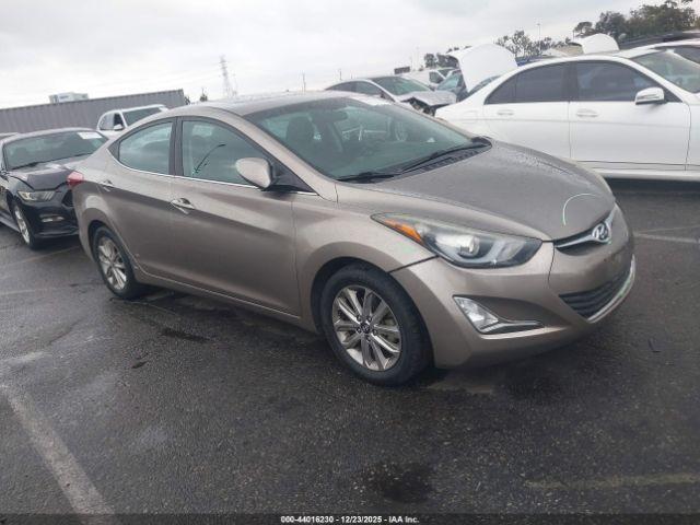  Salvage Hyundai ELANTRA
