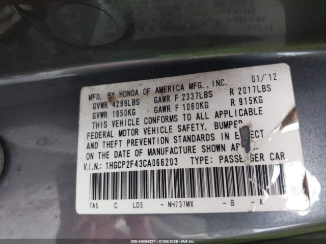 Honda Accord 2.4 Lx-p Image 3