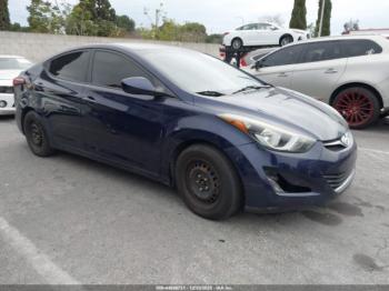  Salvage Hyundai ELANTRA