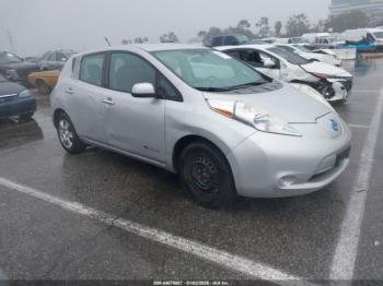  Salvage Nissan LEAF