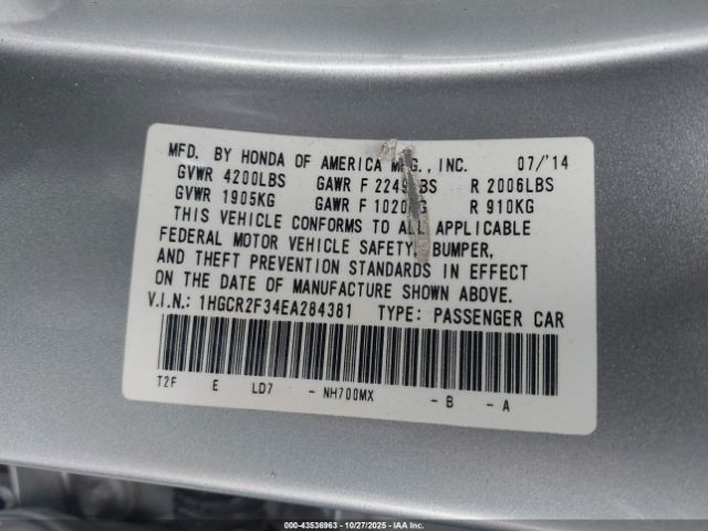 Honda Accord Lx Image 7