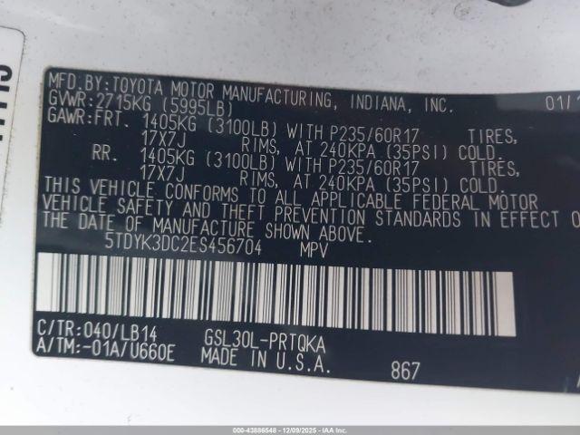 Toyota Sienna Xle V6 8 Passenger Image 9