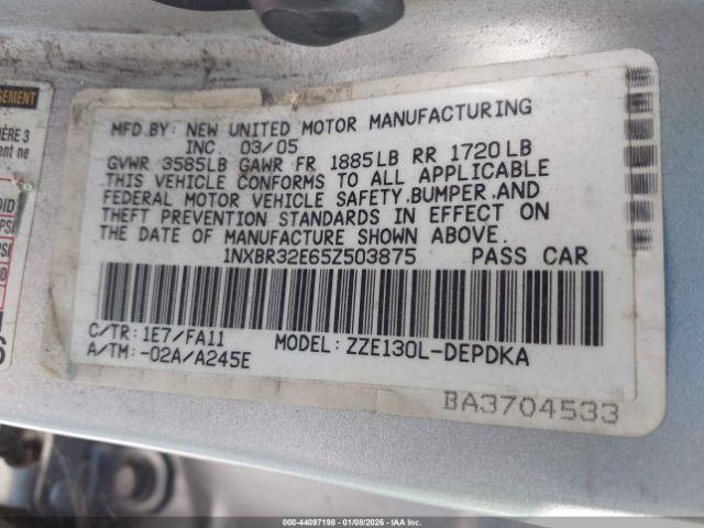 Toyota Corolla Ce Image 8