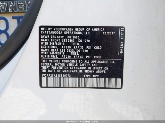 Volkswagen Atlas 2.0t S Image 9