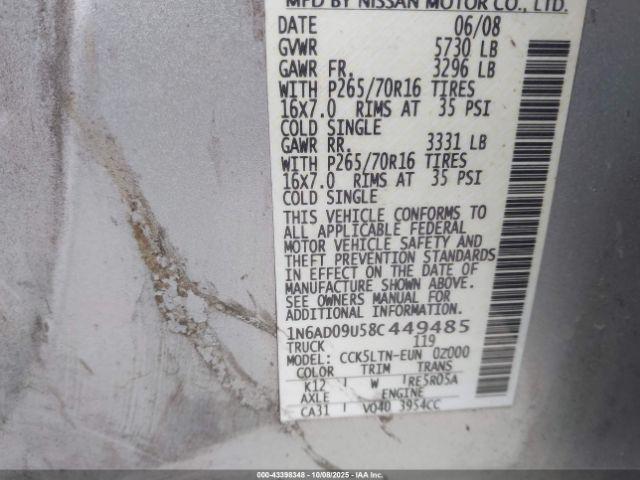 Nissan Frontier Se Image 6