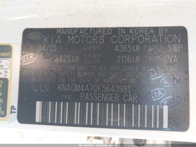 Kia Optima Lx Image 6