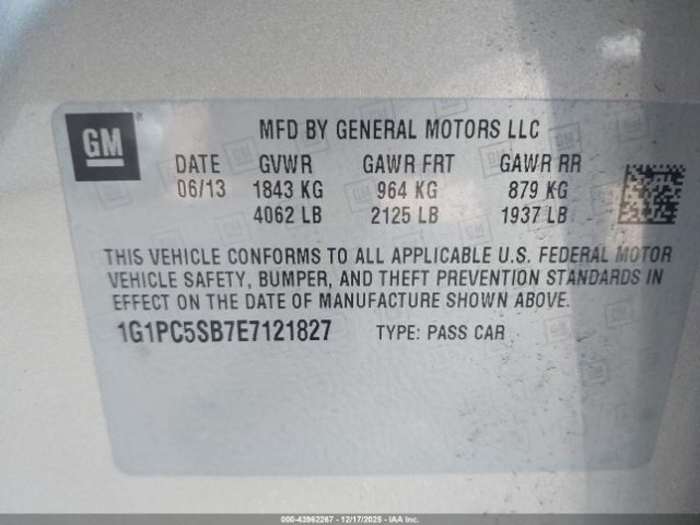 Chevrolet Cruze 1lt Auto Image 14