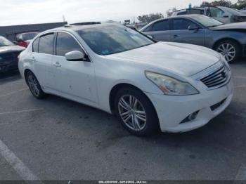  Salvage INFINITI G37