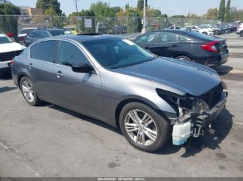  Salvage INFINITI G37